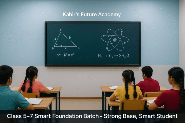 ক্লাস ৫–৭ স্মার্ট ফাউন্ডেশন ব্যাচ